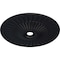 Ekena Millwork Galveston Ceiling Medallion (Fits Canopies up to 4 3/4"), 36 5/8"OD x 3 5/8"ID x 2 3/8"P, Steel Gray CM36GLSGS - alternate 3